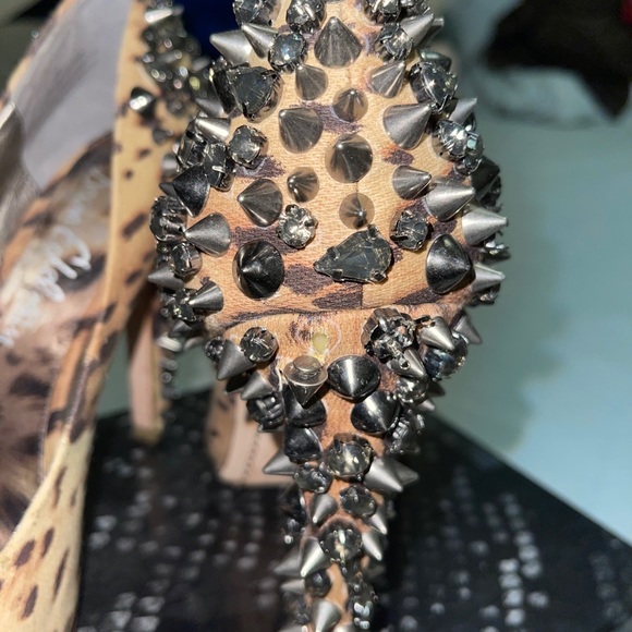 Sam Edelman Leopard Spike Heel - Picture 2 of 3